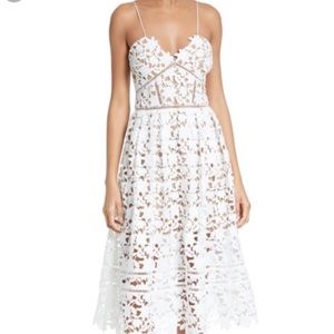 Self portrait white lace Azaelea Dress